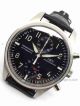 Fake Swiss IWC Schaffhausen Watch SS Black Dial  (4)_th.jpg